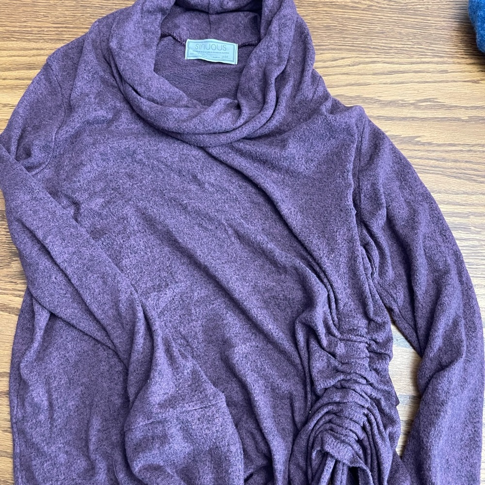 Cowl neck sweater